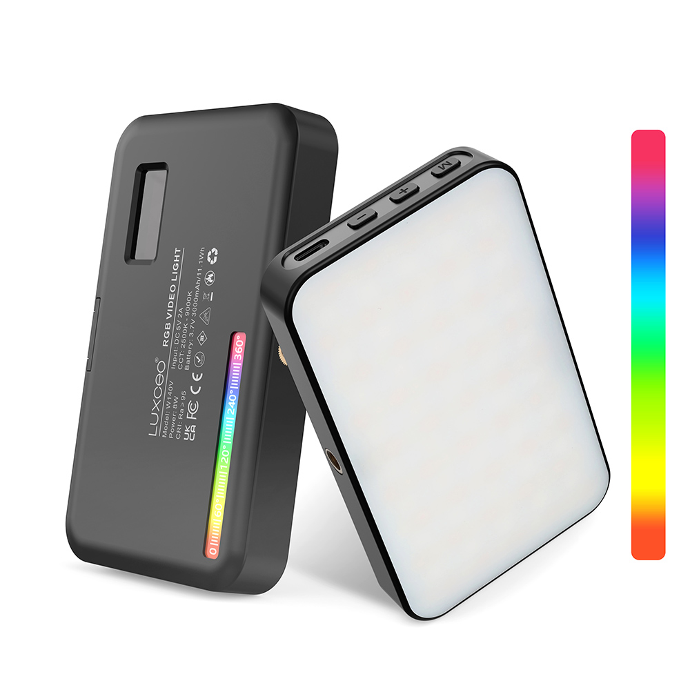 Photography Lighting With Umbrella - LUXCEO V10 PRO Videoleuchte RGB-Panel auf