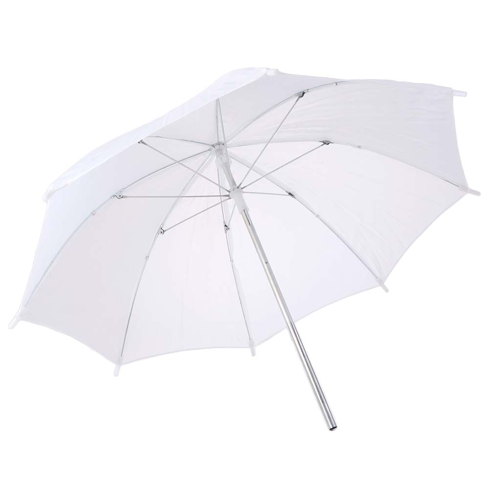 Photography Lighting With Umbrella - 50cm/20 Zoll Fotografie-Regenschirm mit Metallgriff, Lichtschirm,