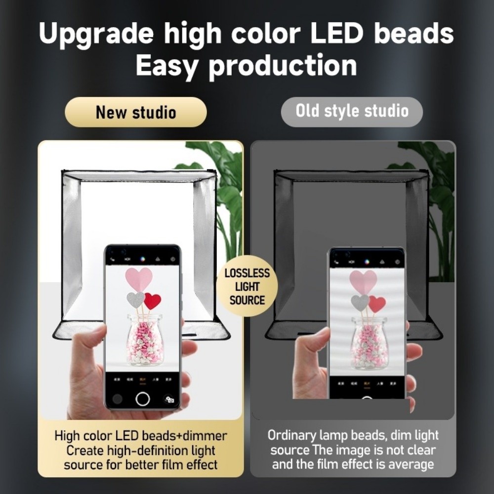 Photography Lighting Softbox - 45/65 cm LED Soft Light Box