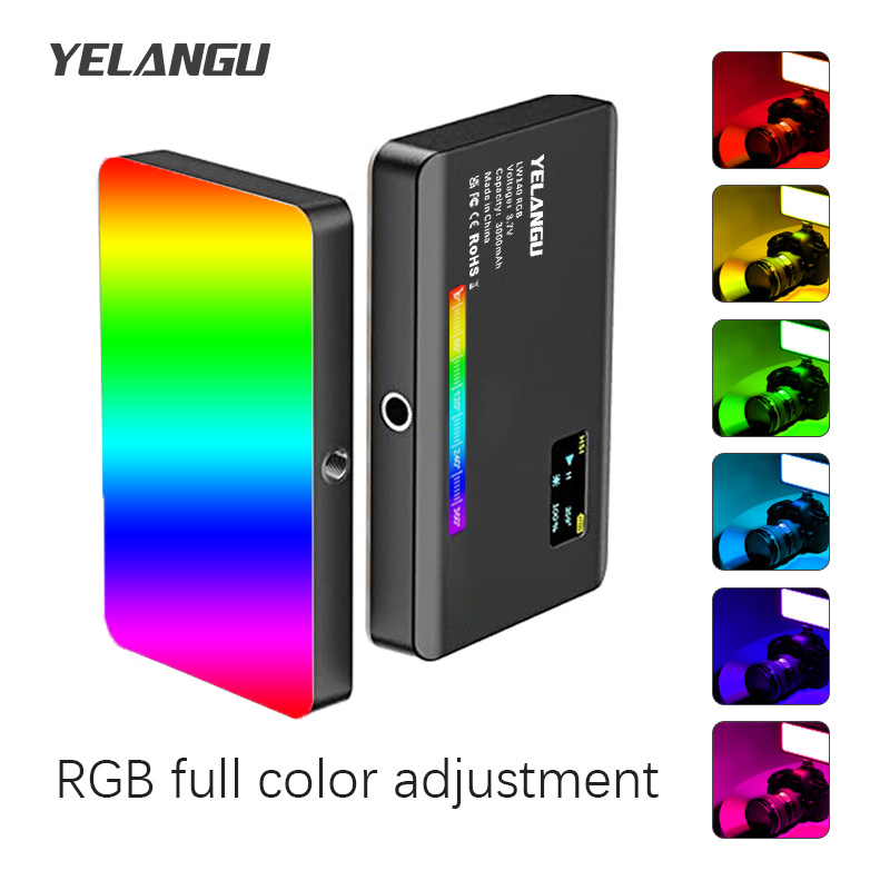 Photography Lighting With Umbrella - YELANGU RGB LED Video Licht W140