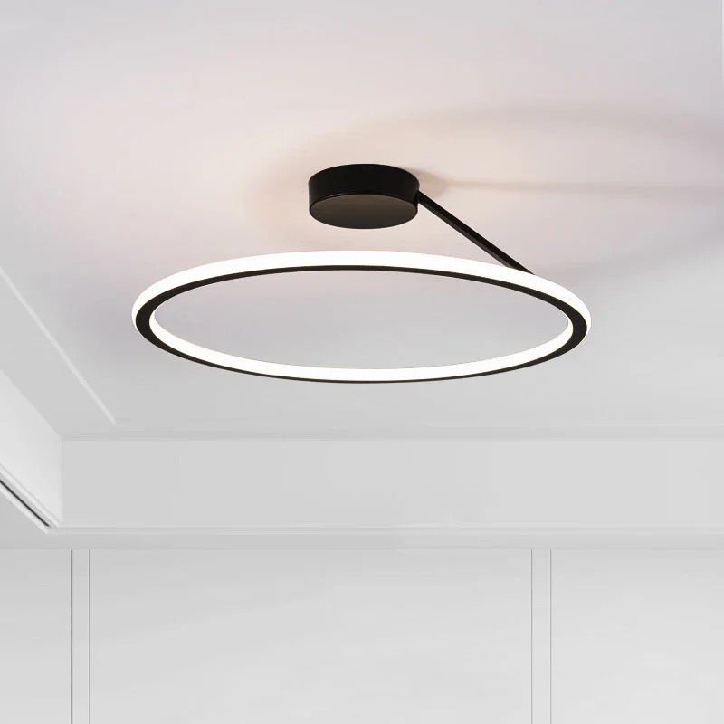 Photography Lighting For Food - Moderne Einfache Kreis Led Kronleuchter für