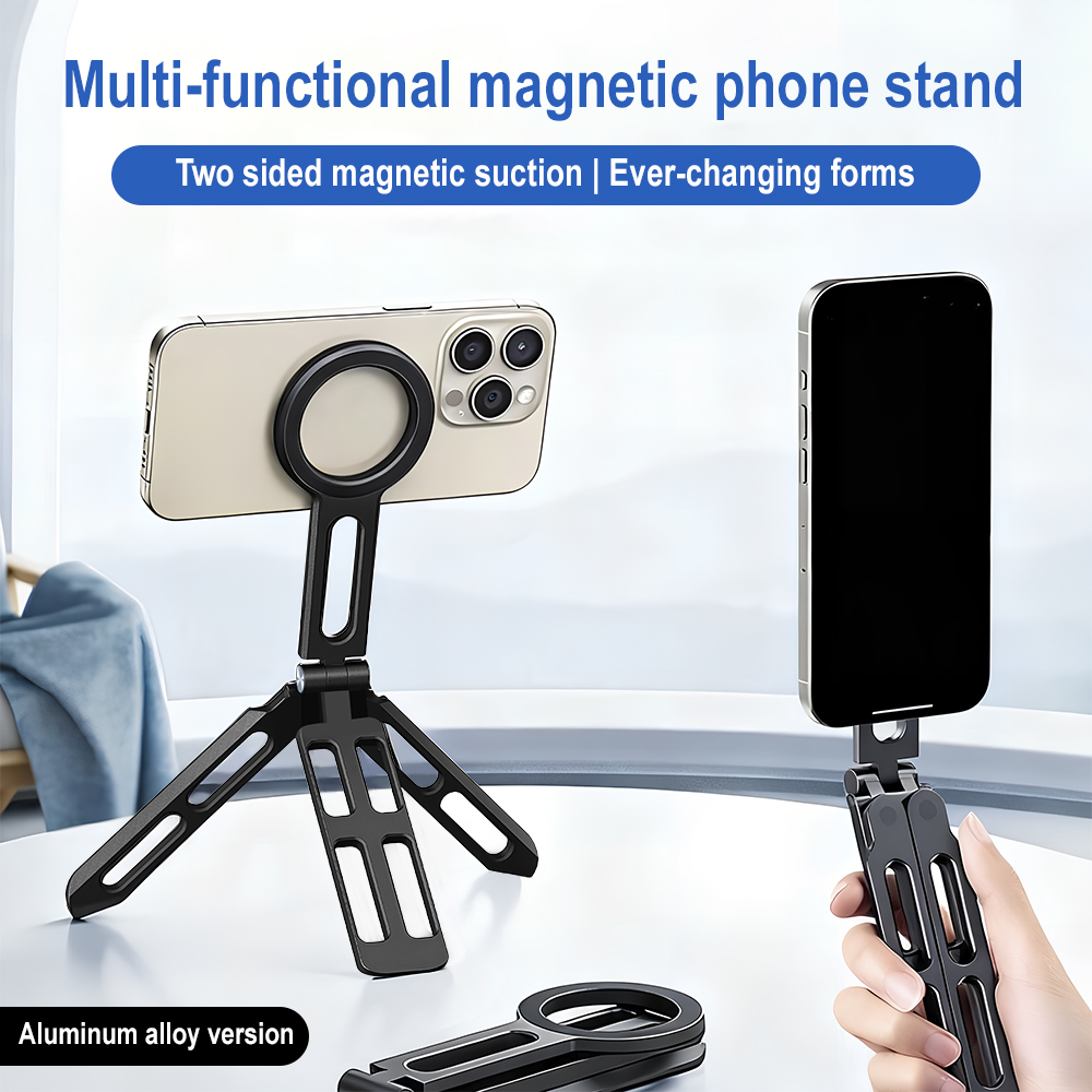Photography Lighting For Food - Magnetischer Handyhalter Vierachsig 360° ° Drehbarer,