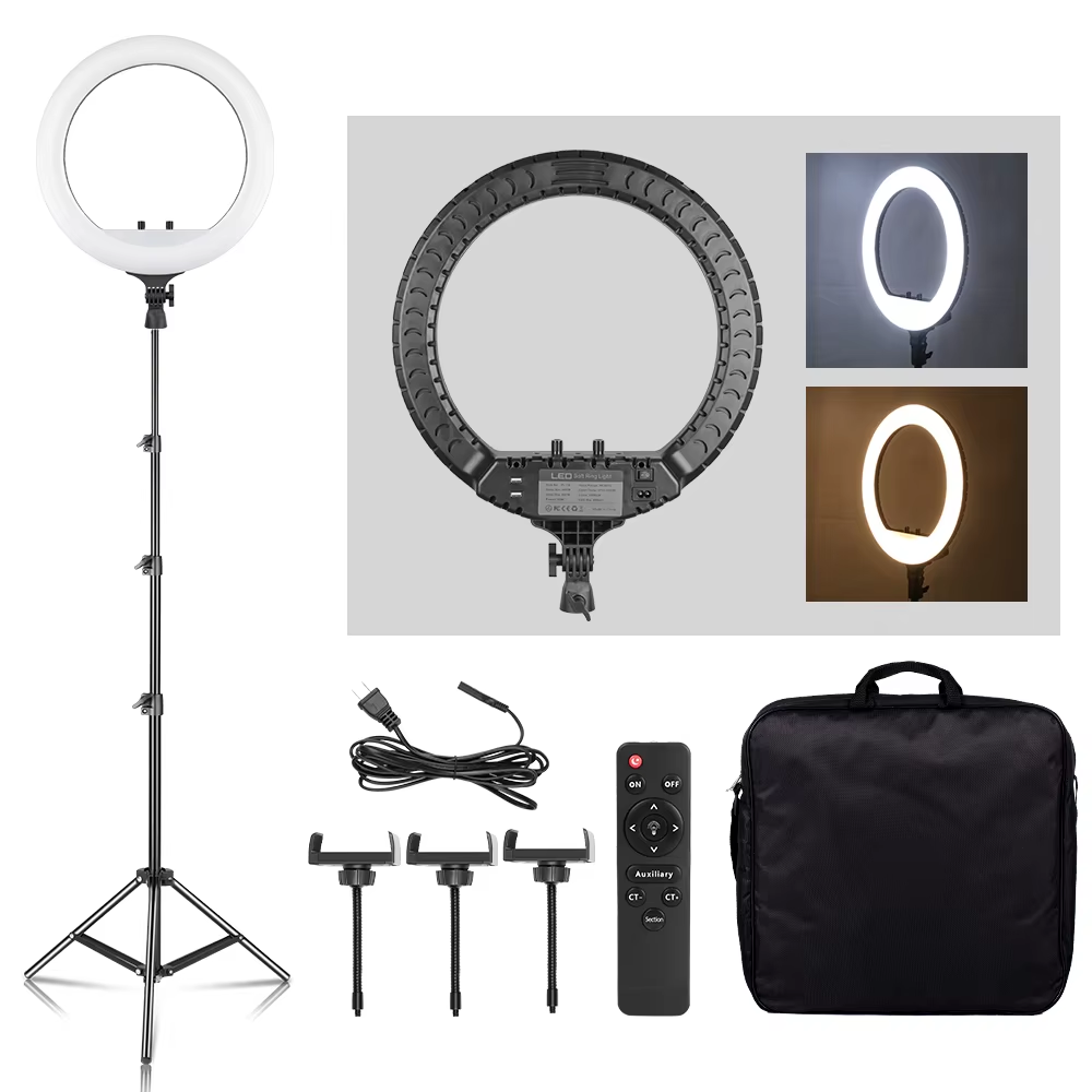 SH 18 Zoll Ringlicht LED Selfi – Photography Lighting With Umbrella Bewertung und Preis