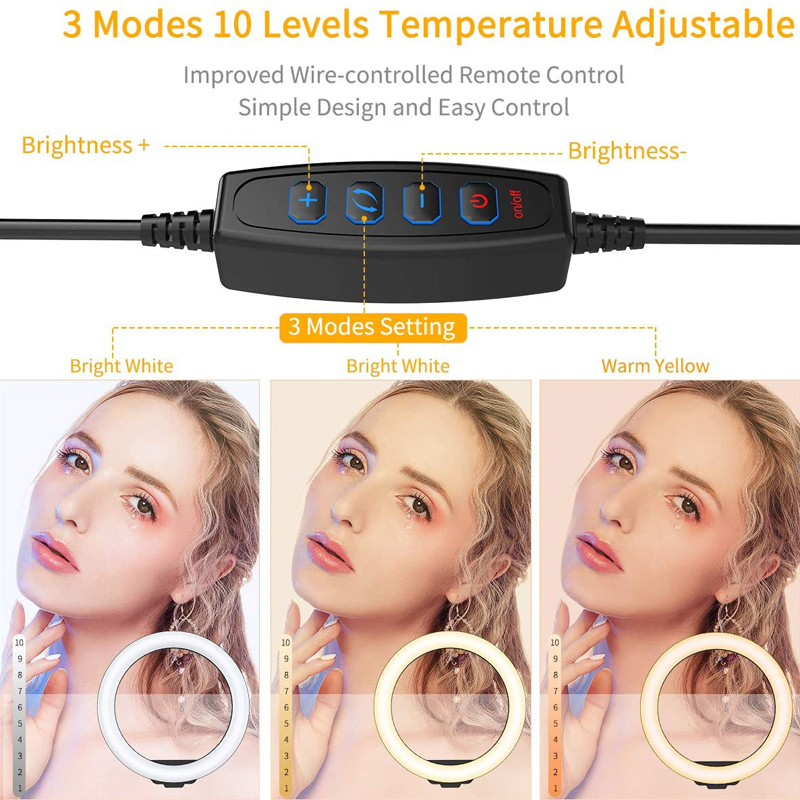 6/10/12 Zoll LED-Selfie-Ringli – Photography Lighting With Umbrella Bewertung und Preis