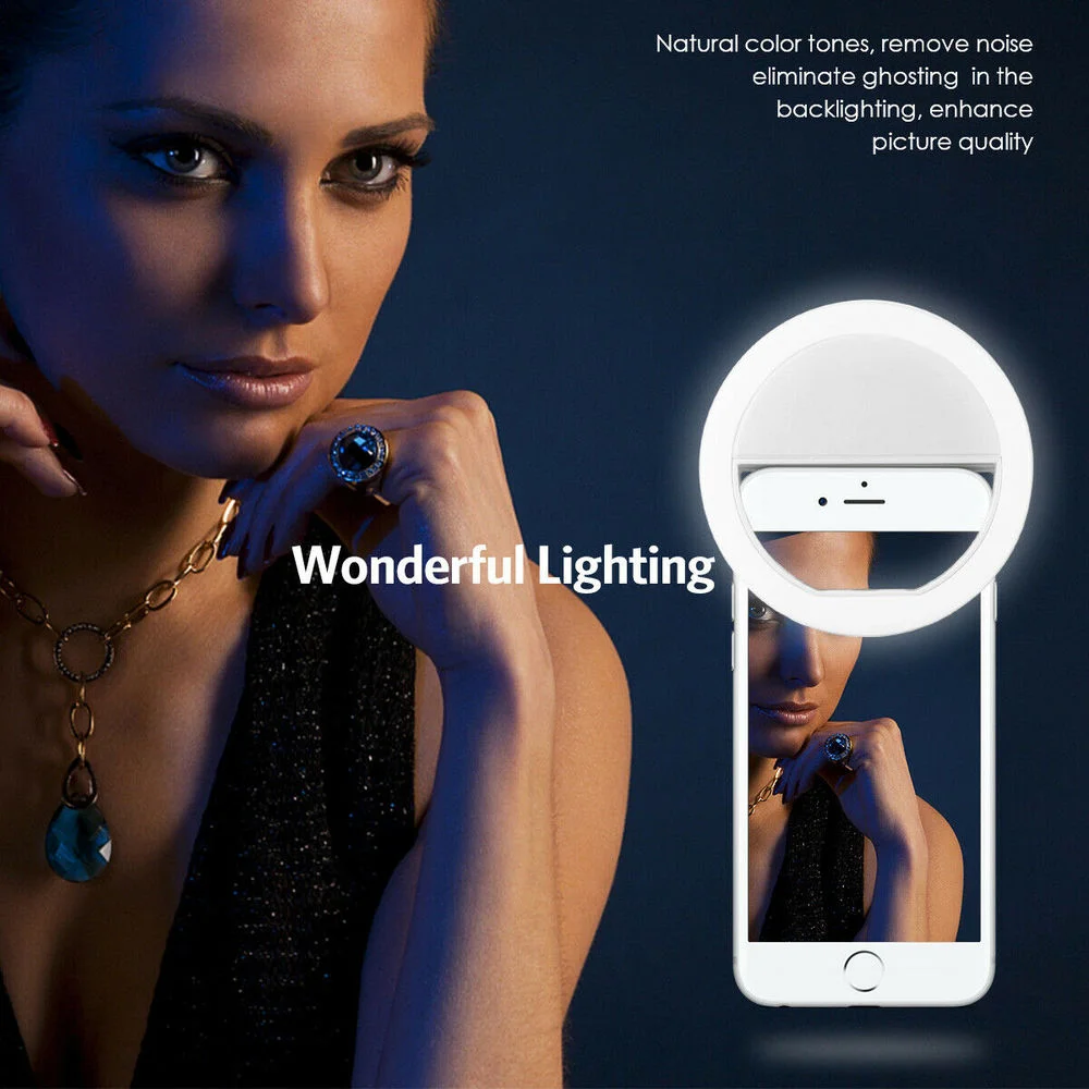 Wiederaufladbares Clip-On-Self – Photography Lighting Handheld Bewertung und Preis