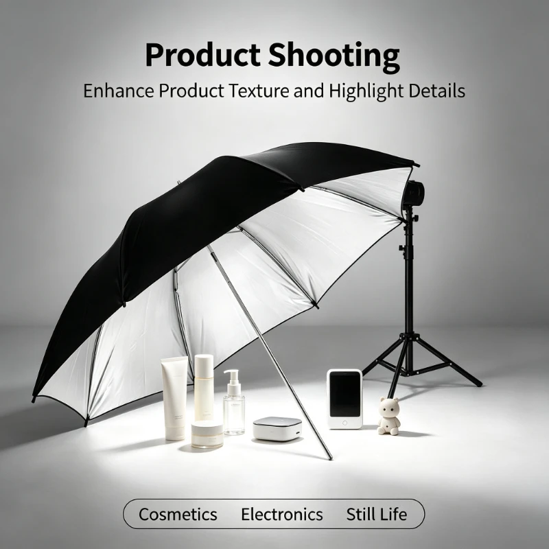 2026 Schwarzer Langlebiger 33- – Photography Lighting With Umbrella Bewertung und Preis