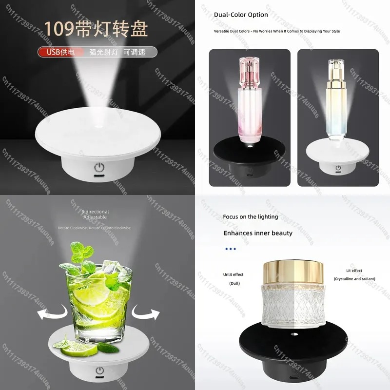 10,9 cm Elektrischer Drehtelle – Photography Lighting For Jewelry Bewertung und Preis