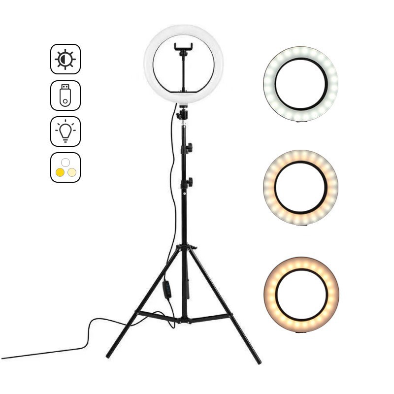 16 cm/26 cm/30 cm LED Selfie R – Photography Lighting With Umbrella Bewertung und Preis