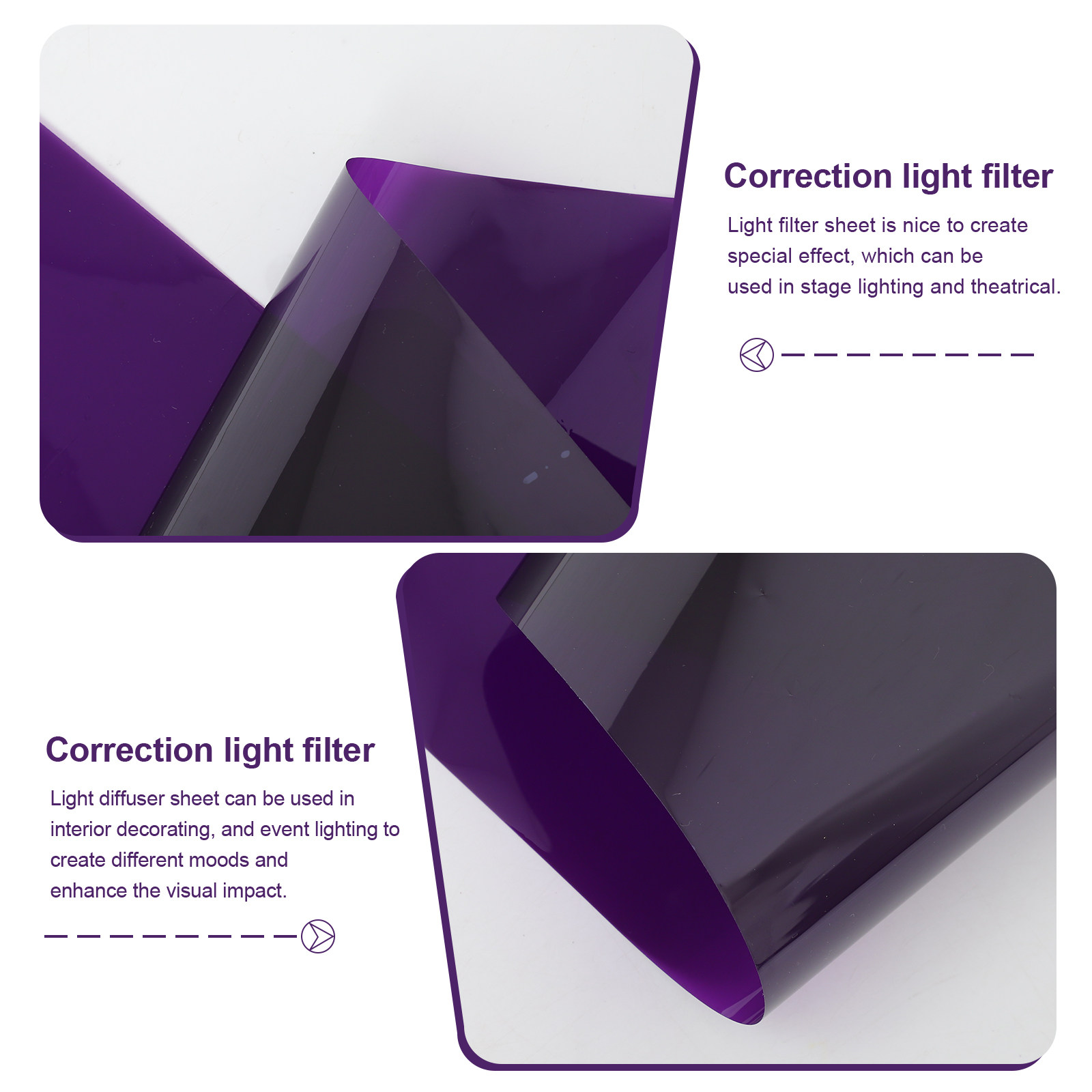 Farbkorrektur-Lichtfilterblätt – Photography Lighting Mood Bewertung und Preis