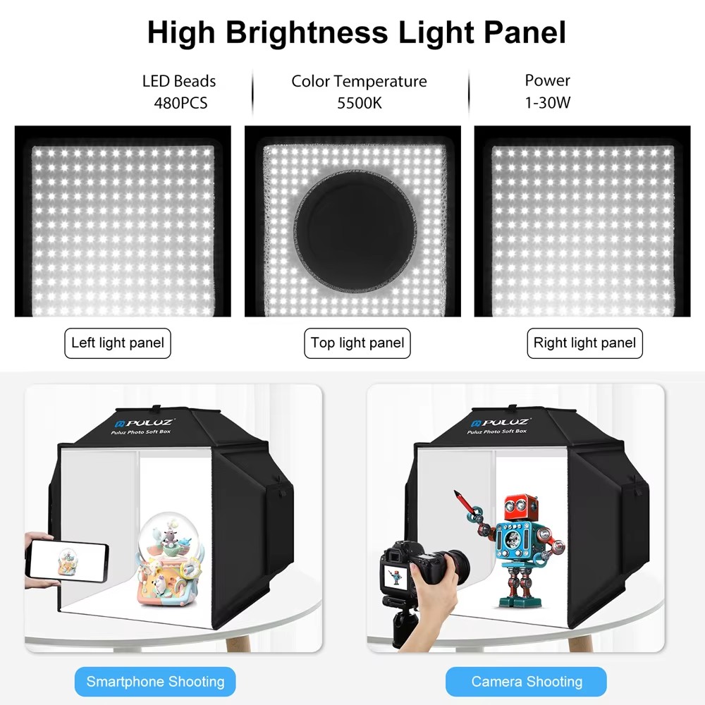40 cm faltbare Fotografie Stud – Photography Lighting And Backdrop Kits Bewertung und Preis