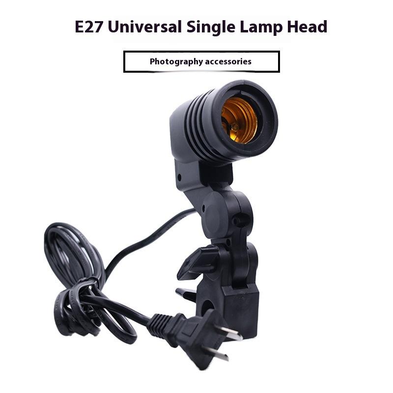 Schwarzes 1,8M Kabel mit E27-F – Photography Lighting With Umbrella Bewertung und Preis