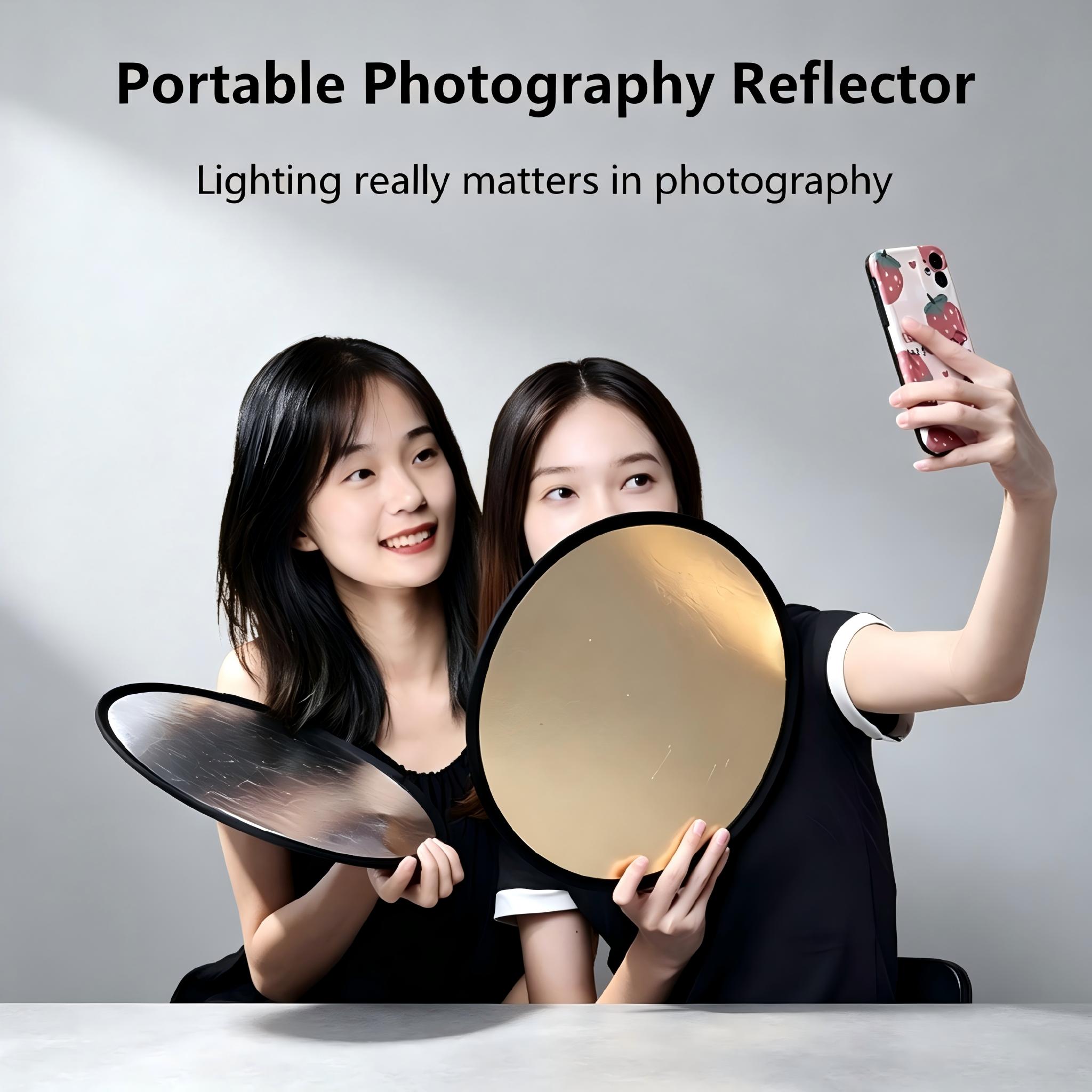 30/60 cm runder, doppelseitige – Photography Lighting Reflector Bewertung und Preis