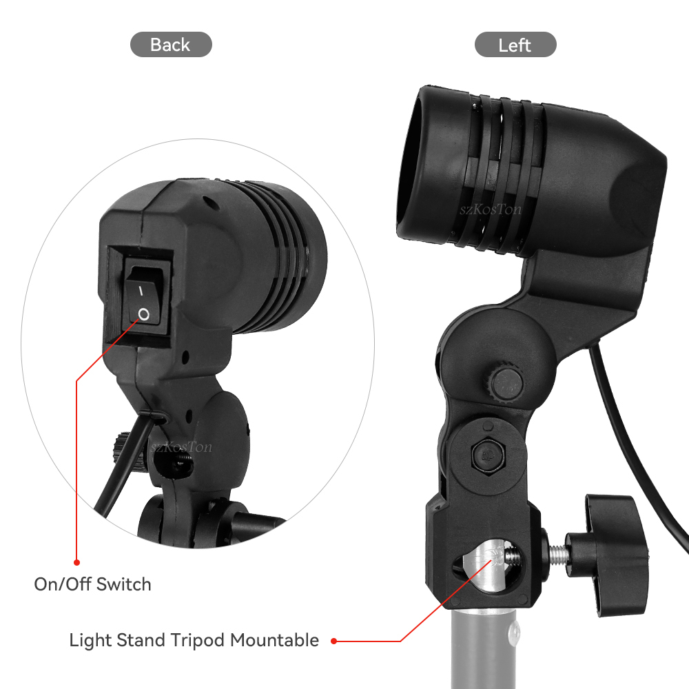 Einzigen Kopf Lampenfassung E2 – Photography Lighting With Umbrella Bewertung und Preis