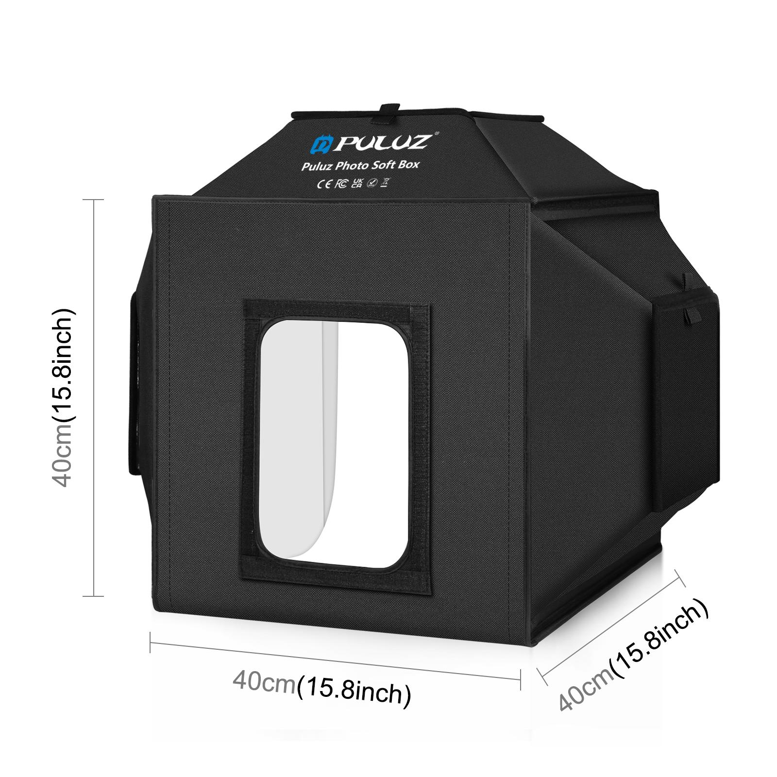 PULUZ 40 cm faltbares 72 W 550 – Photography Lighting And Backdrop Kits Bewertung und Preis