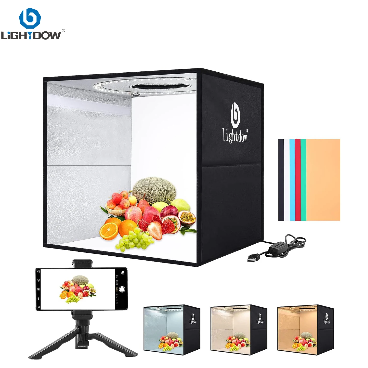 Lightdow Fotostudio-Leuchtkast – Photography Lighting And Backdrop Kits Bewertung und Preis