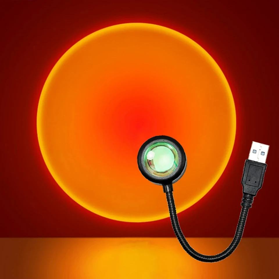 LED Sonnenuntergang Lampe Nach – Photography Lighting Mood Bewertung und Preis