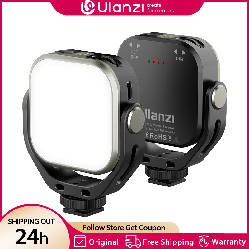 Ulanzi VL66 RGB-Videoleuchte 2 – Photography Lighting With Umbrella Bewertung und Preis