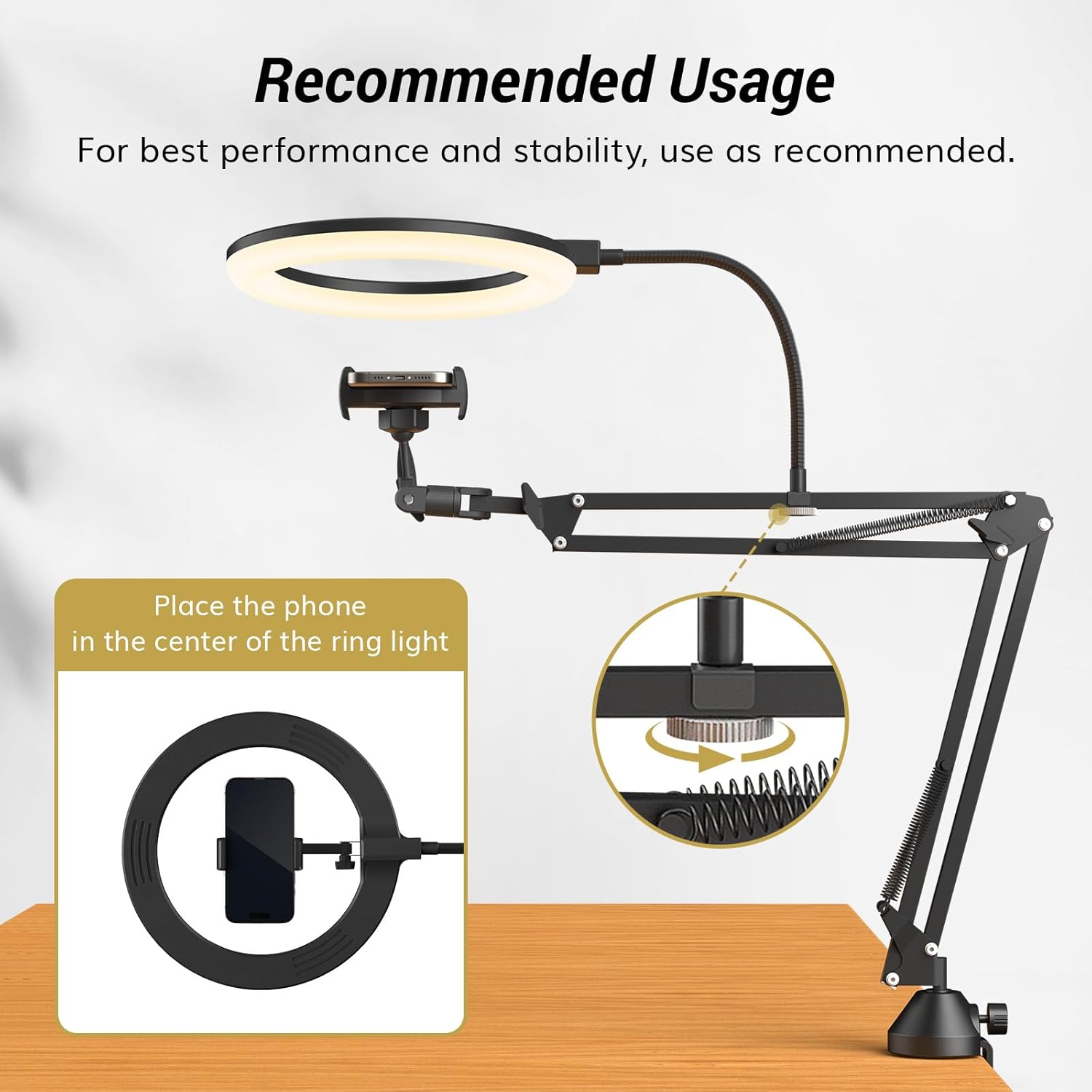Ringlicht mit Ständer und Tele – Photography Lighting With Umbrella Bewertung und Preis