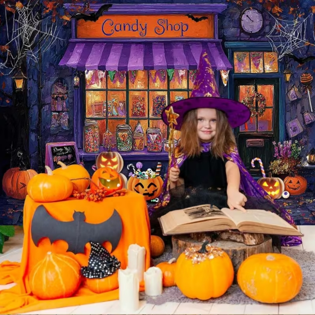 Lila Halloween-Shop Themenpart – Photography Lighting For Food Bewertung und Preis