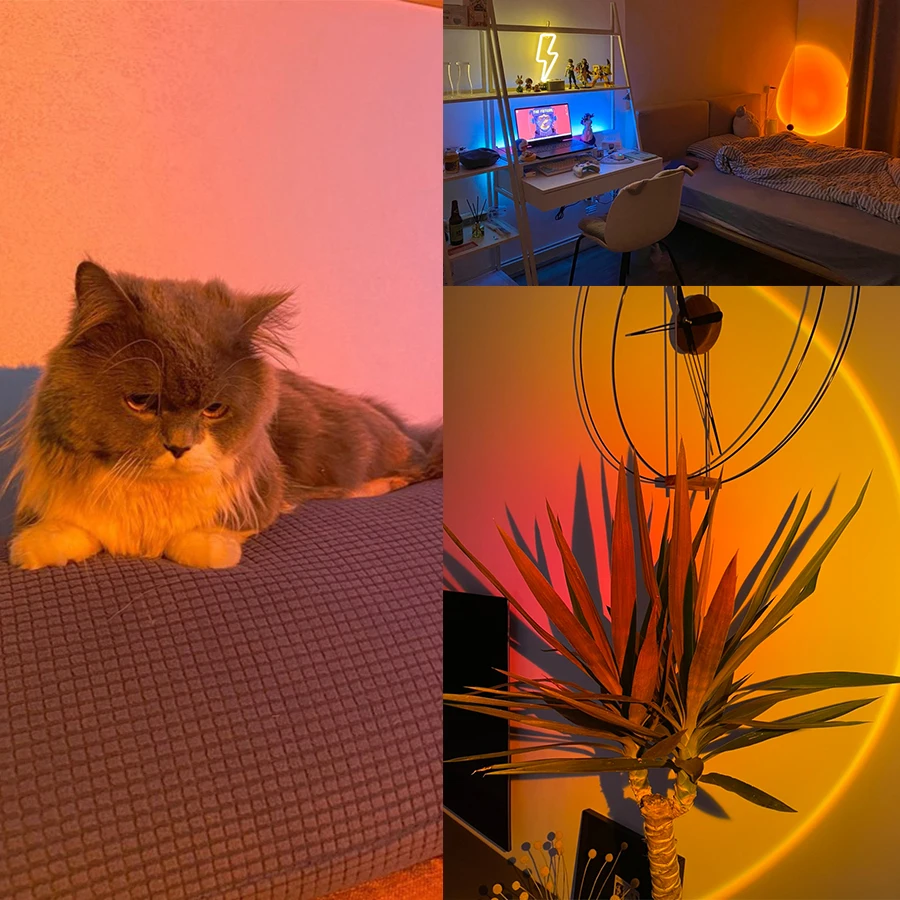 Sonnenuntergang Lampe Nachtlic – Photography Lighting Mood Bewertung und Preis