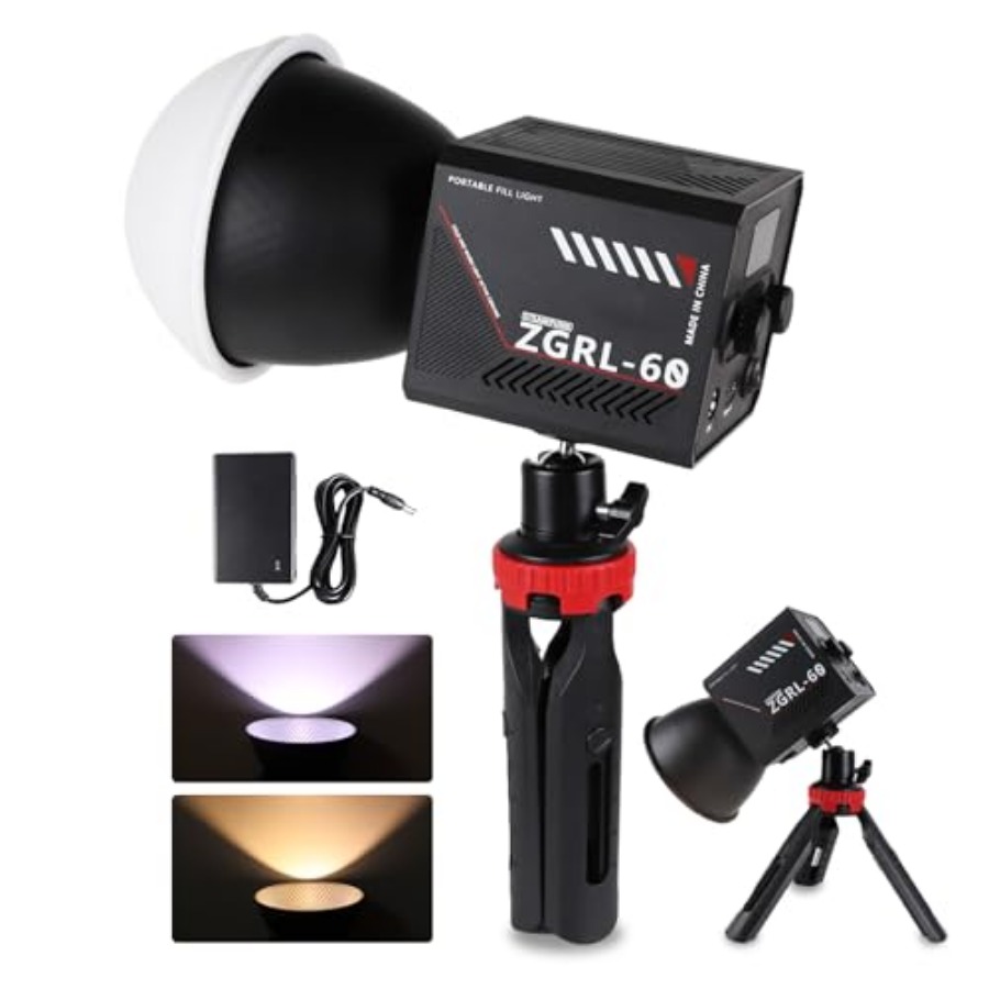 60W COB LED-Videoleuchte, trag – Photography Lighting Handheld Bewertung und Preis