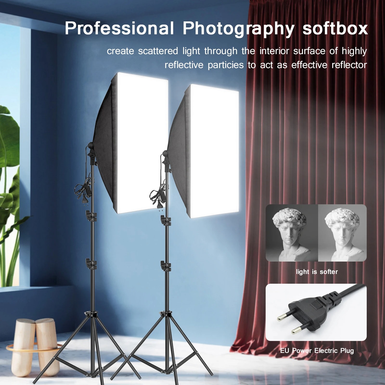 Professionelle Fotografie Soft – Photography Lighting Softbox Bewertung und Preis