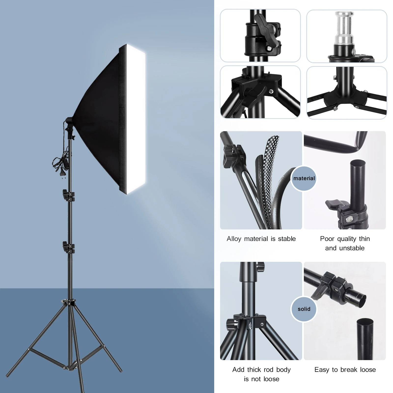 Professionelle Fotografie Soft – Photography Lighting Softbox Bewertung und Preis
