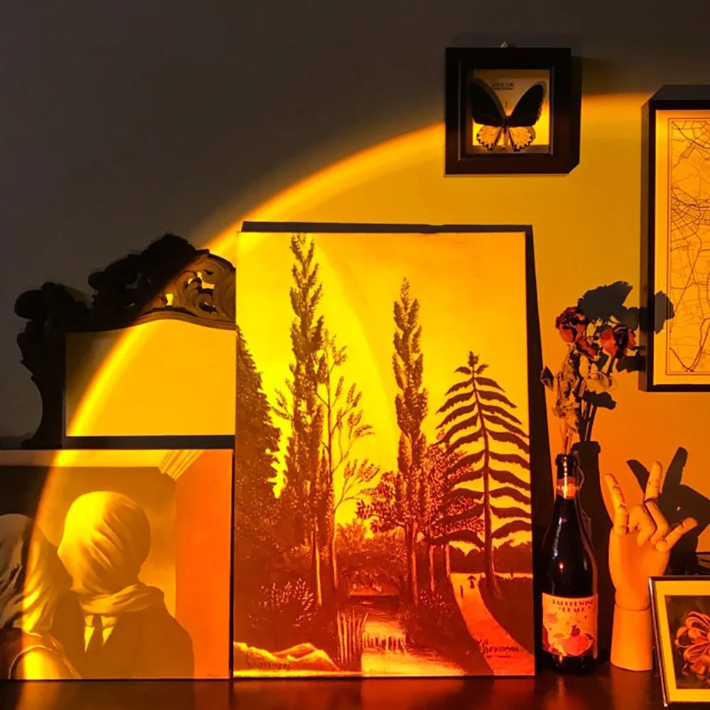 LED-Sonnenuntergangslampe, Nac – Photography Lighting Mood Bewertung und Preis