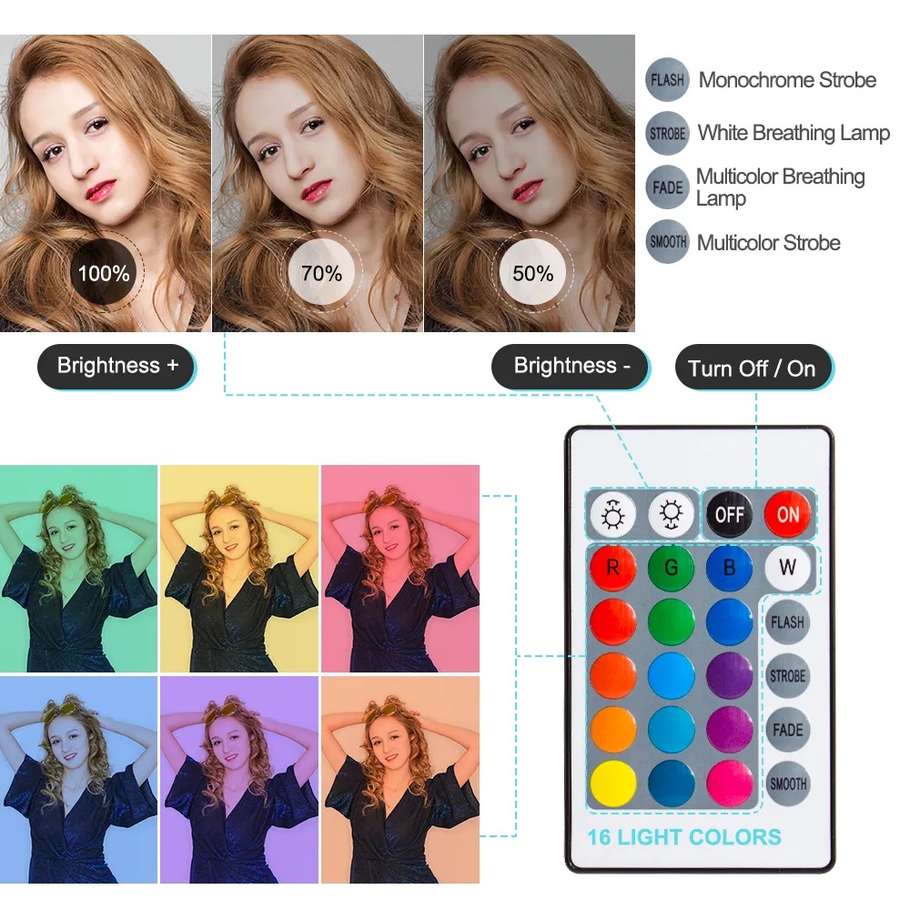 10-Zoll-RGB-Ringlicht mit Fern – Photography Lighting With Umbrella Bewertung und Preis