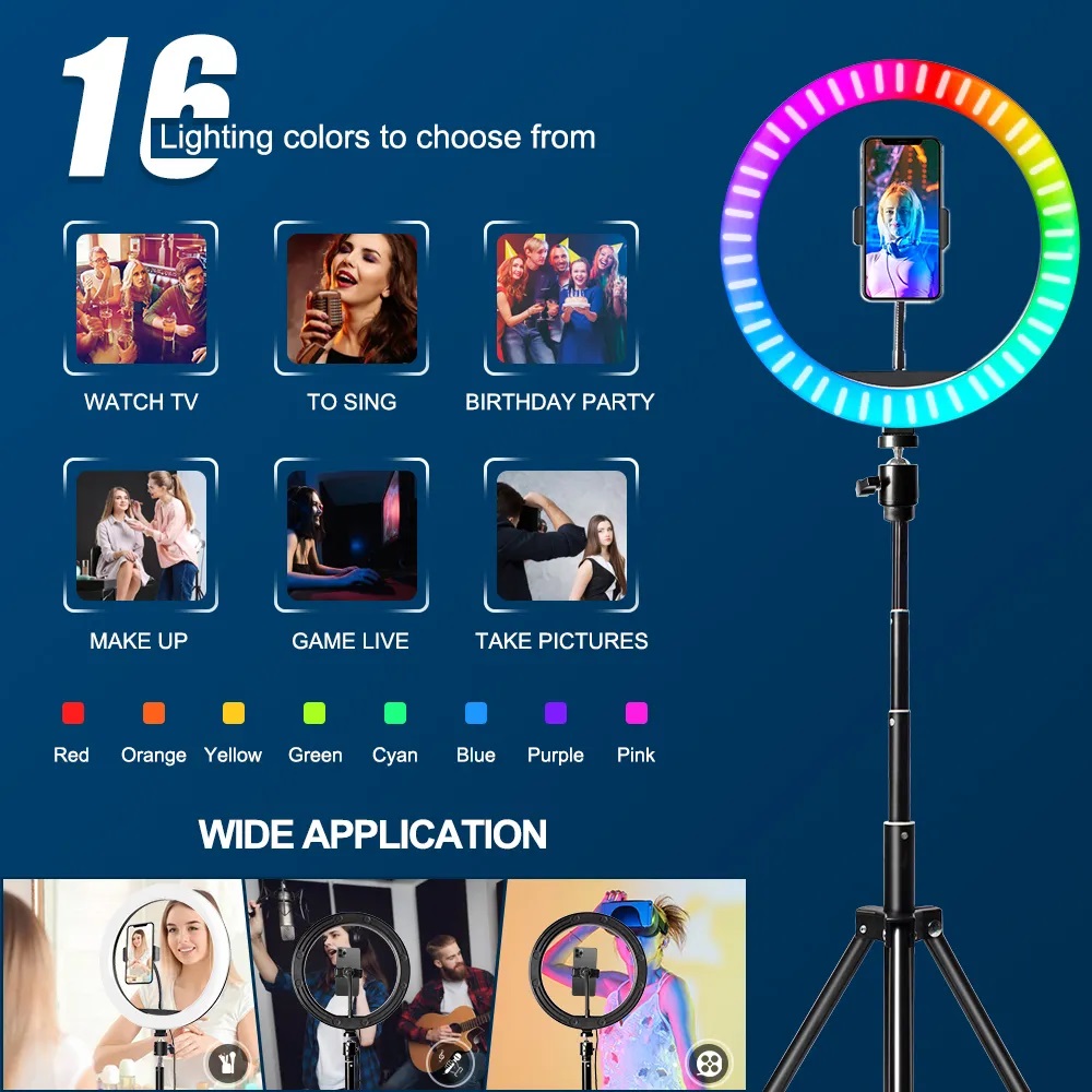 10-Zoll-RGB-Ringlicht mit Fern – Photography Lighting With Umbrella Bewertung und Preis