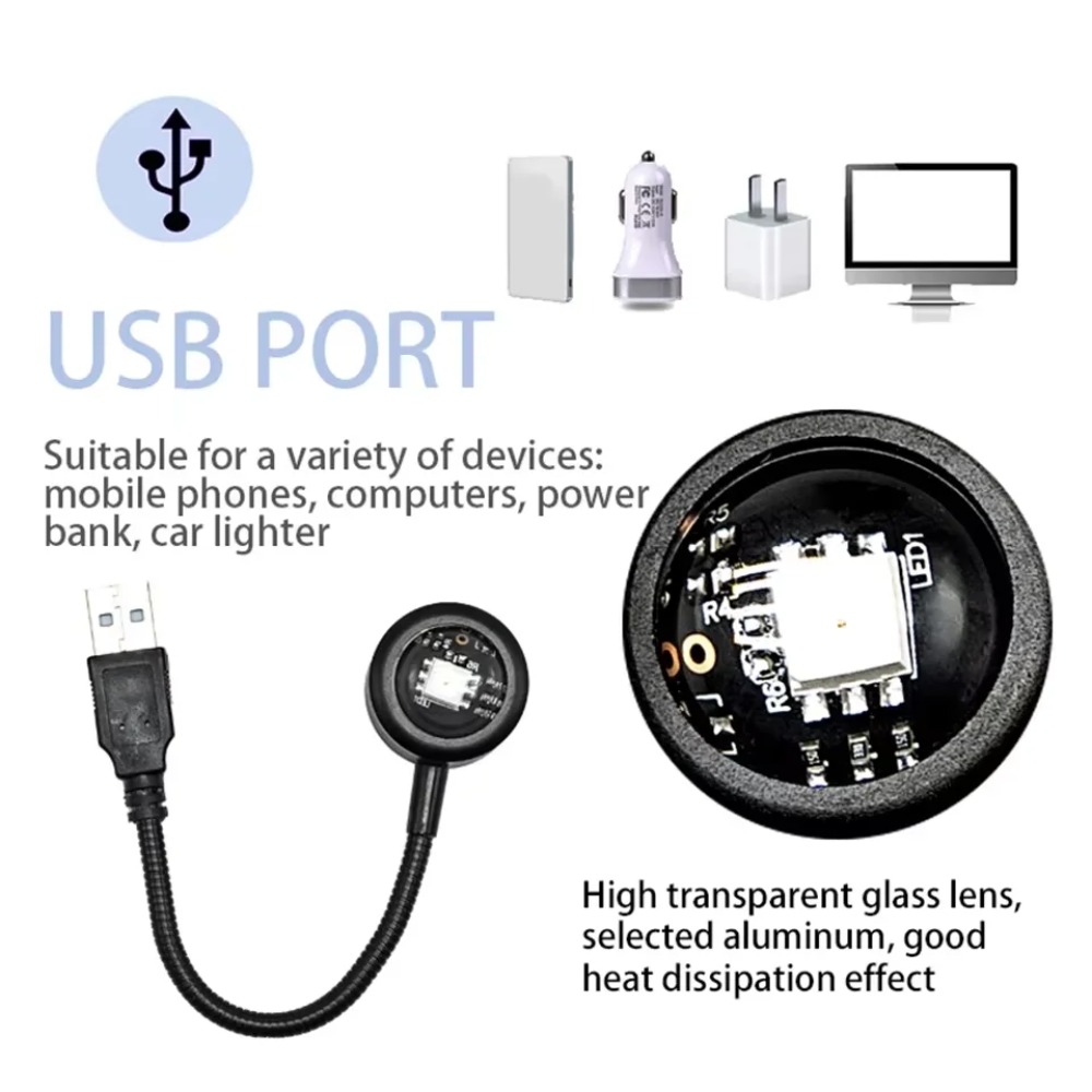 LED RGB Sonnenuntergang-Projek – Photography Lighting Mood Bewertung und Preis