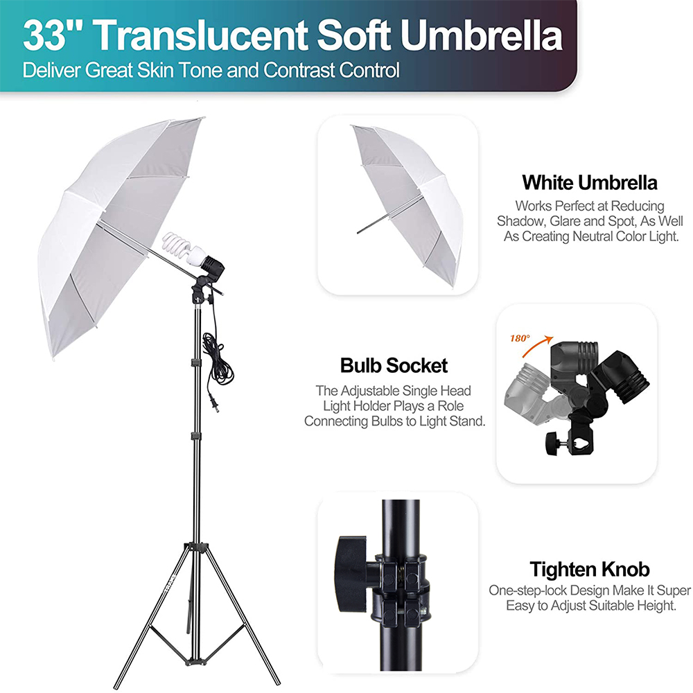 Kostengünstiges Foto-Studio-Au – Photography Lighting And Backdrop Kits Bewertung und Preis
