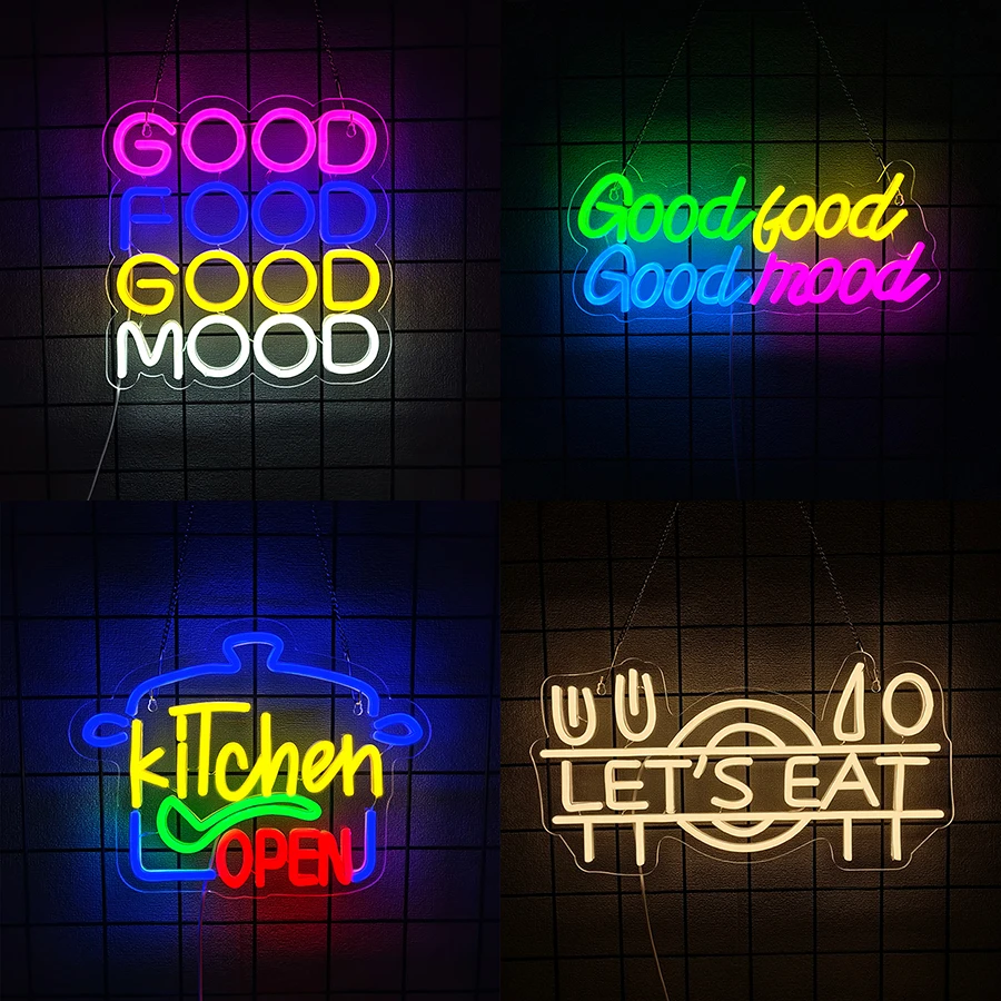 Good Food Good Mood Neonschild – Photography Lighting For Food Bewertung und Preis