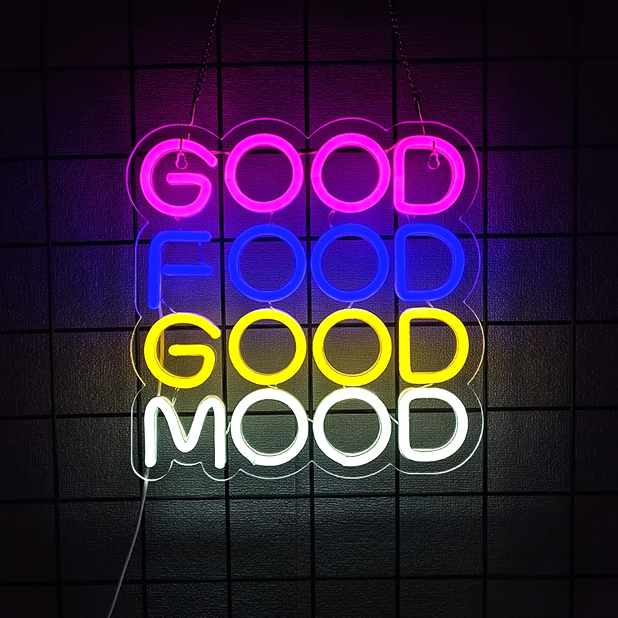 Good Food Good Mood Neonschild – Photography Lighting For Food Bewertung und Preis