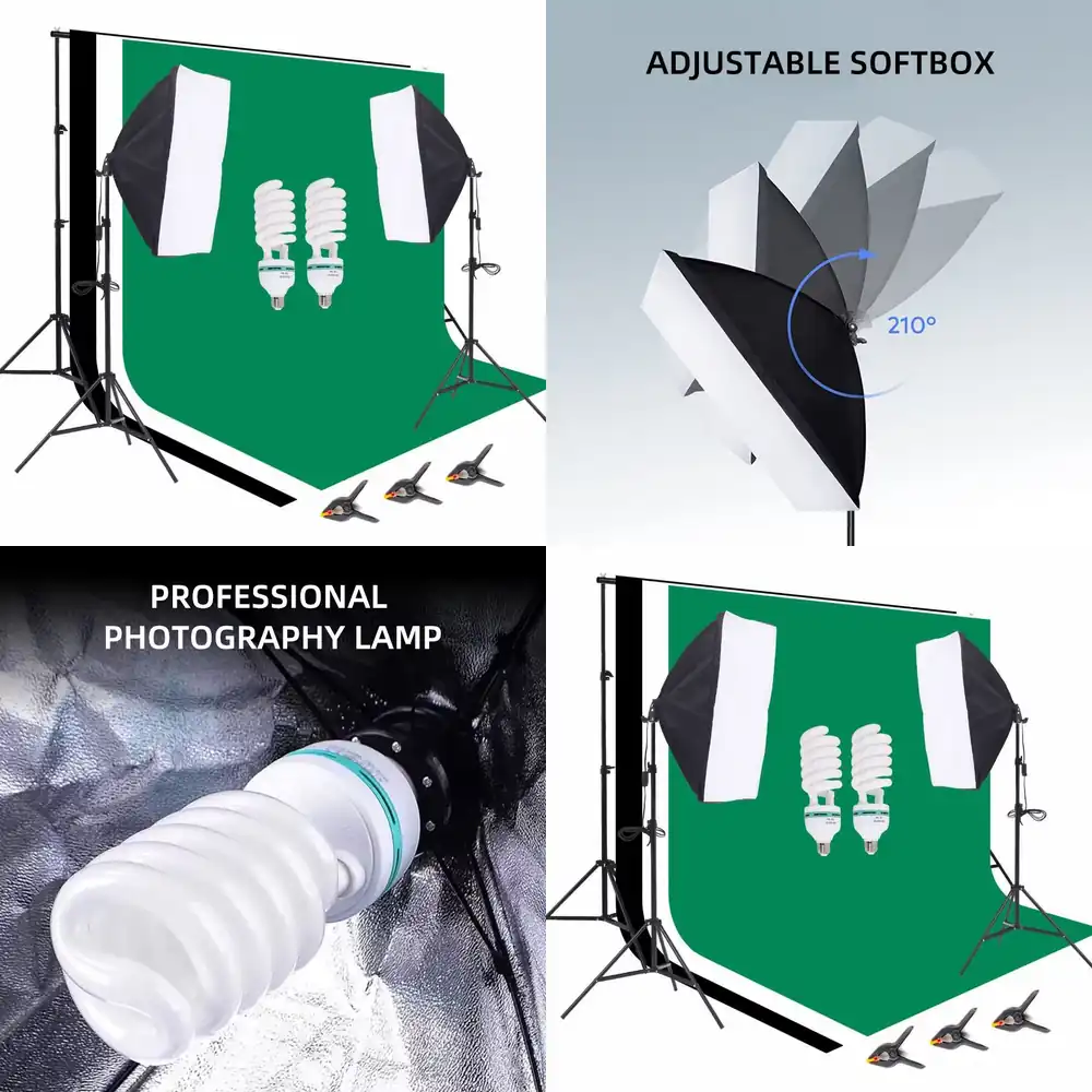 1 Fotostudio-Ausrüstung 2,6*3m – Photography Lighting And Backdrop Kits Bewertung und Preis
