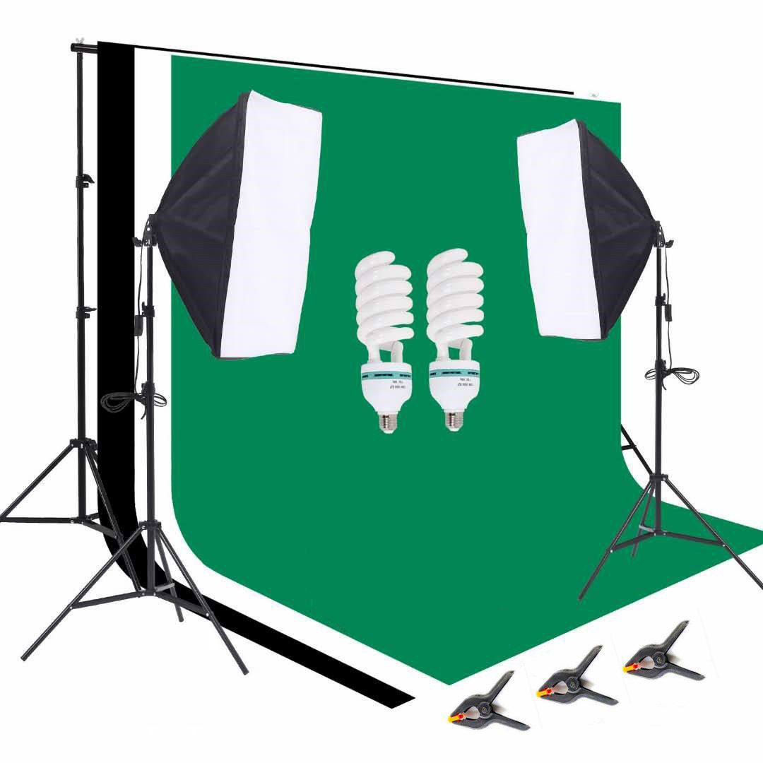 1 Fotostudio-Ausrüstung 2,6*3m – Photography Lighting And Backdrop Kits Bewertung und Preis