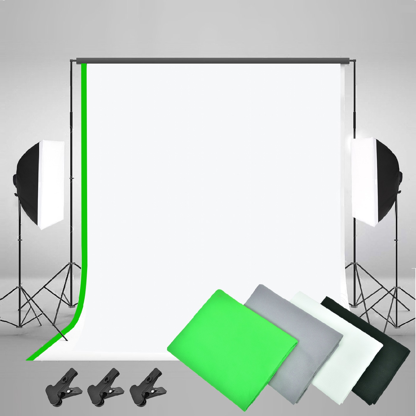 Gold Seller Komplettset Fotogr – Photography Lighting And Backdrop Kits Bewertung und Preis