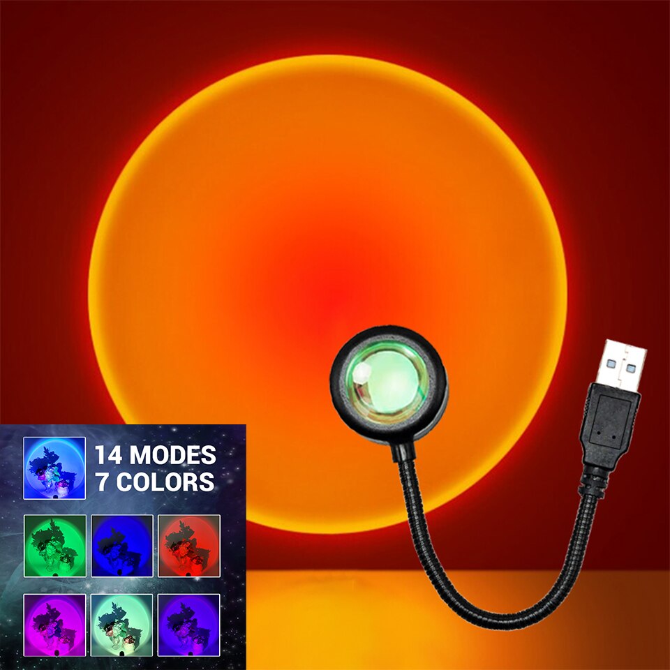 ZK40 LED Sonnenuntergang Lampe – Photography Lighting Mood Bewertung und Preis