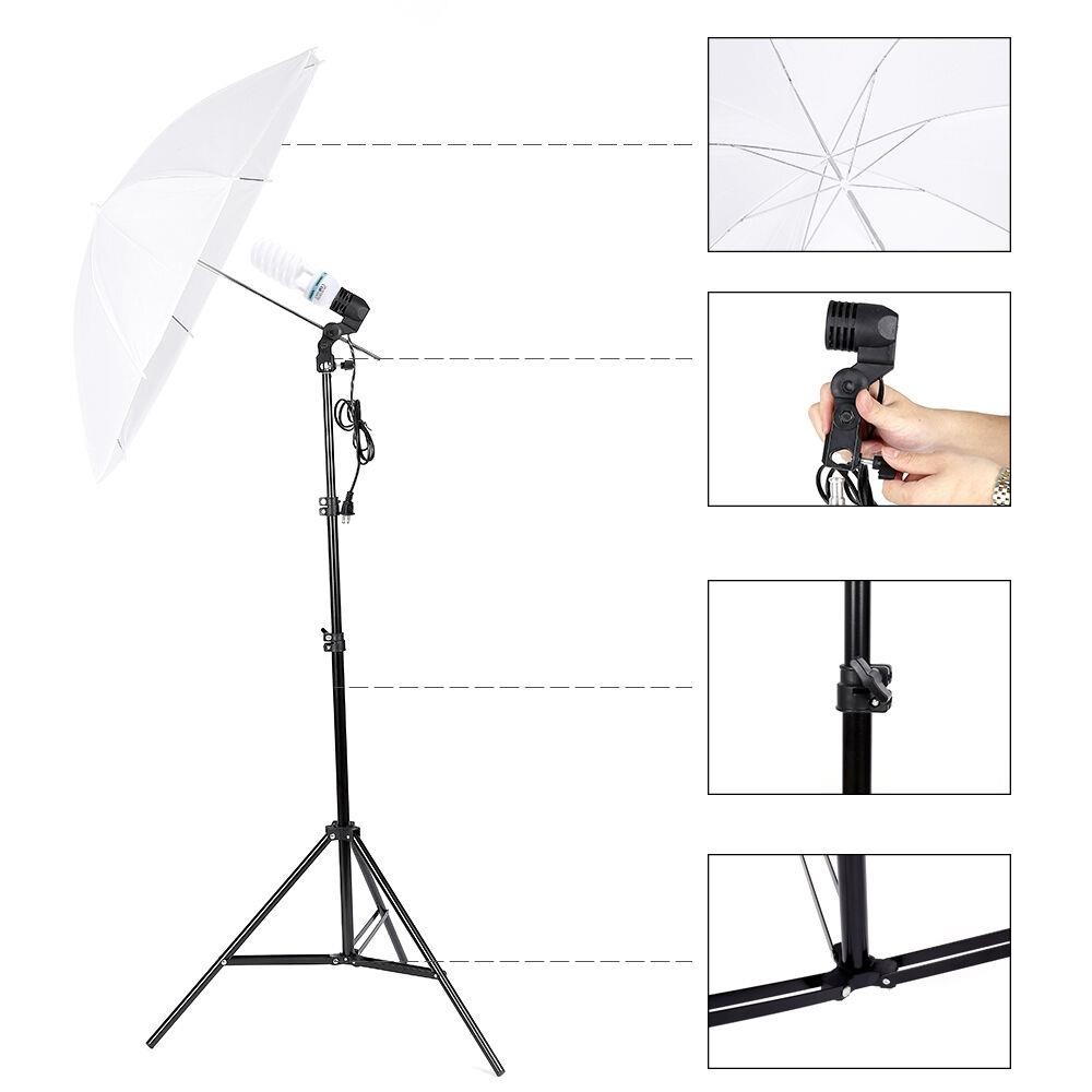 Fotostudio-Beleuchtungsset mit – Photography Lighting And Backdrop Kits Bewertung und Preis