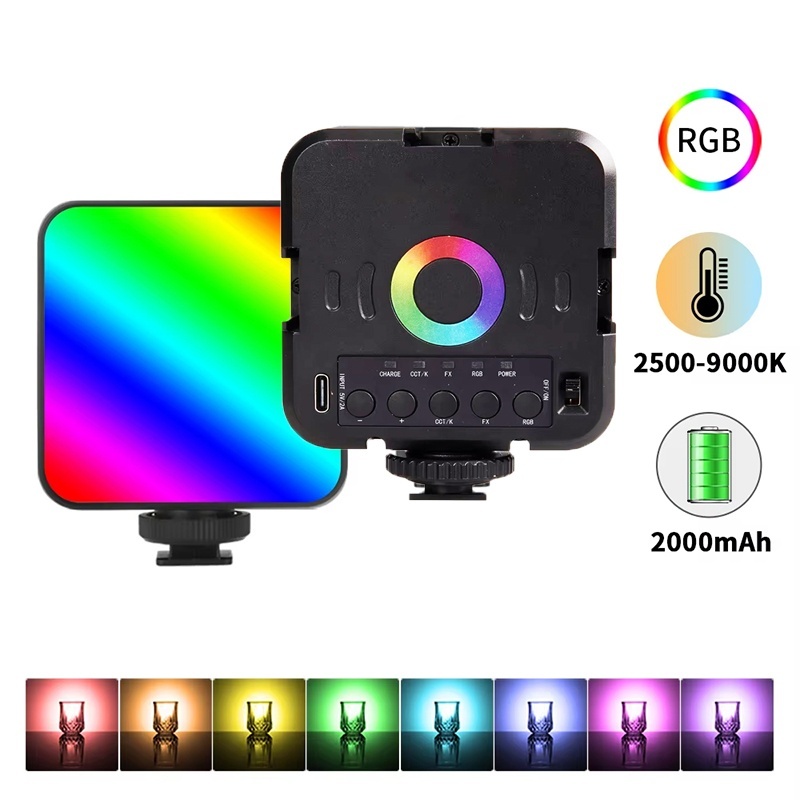 Tragbares Mini-RGB-Videolicht  – Photography Lighting Mount Bewertung und Preis