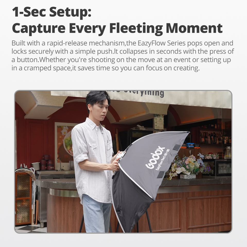 Godox EazyFlow Serie Faltbare  – Photography Lighting Softbox Bewertung und Preis