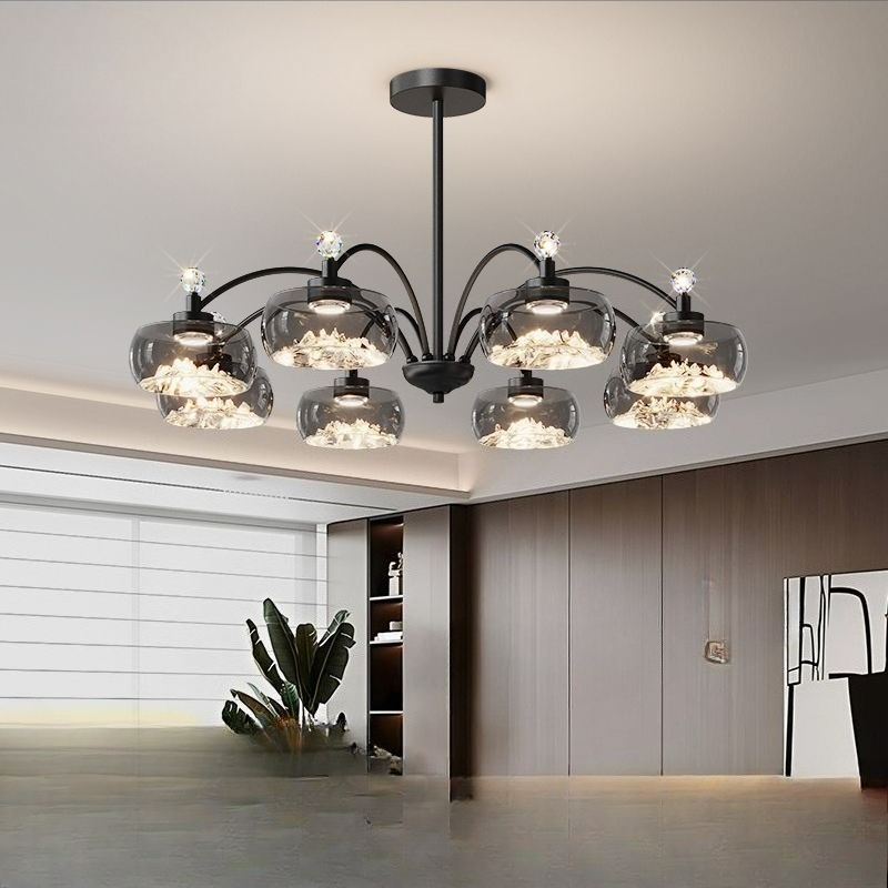 Moderne Glas-LED-Kronleuchter  – Photography Lighting For Food Bewertung und Preis