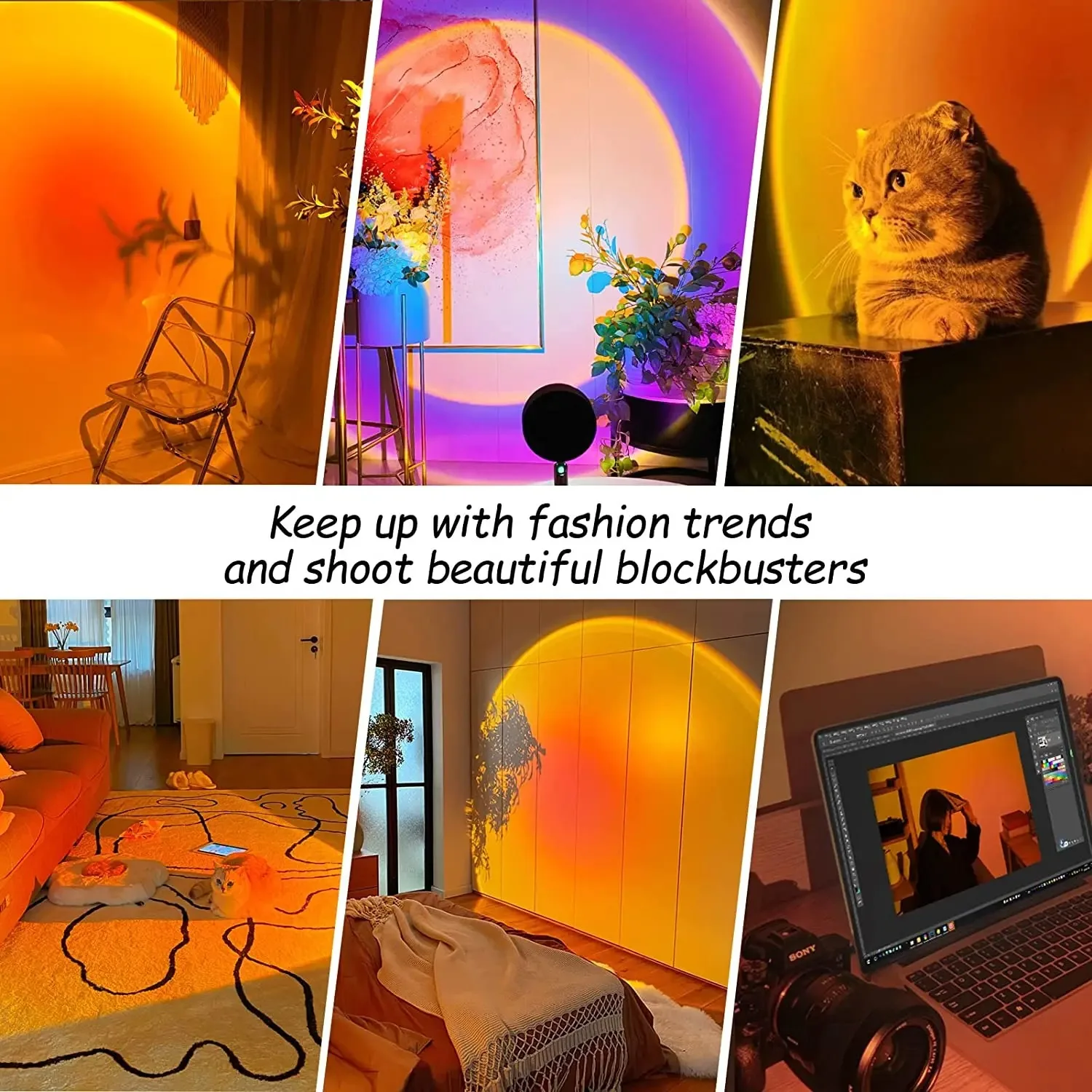 16-farbige Sonnenuntergangslam – Photography Lighting Mood Bewertung und Preis