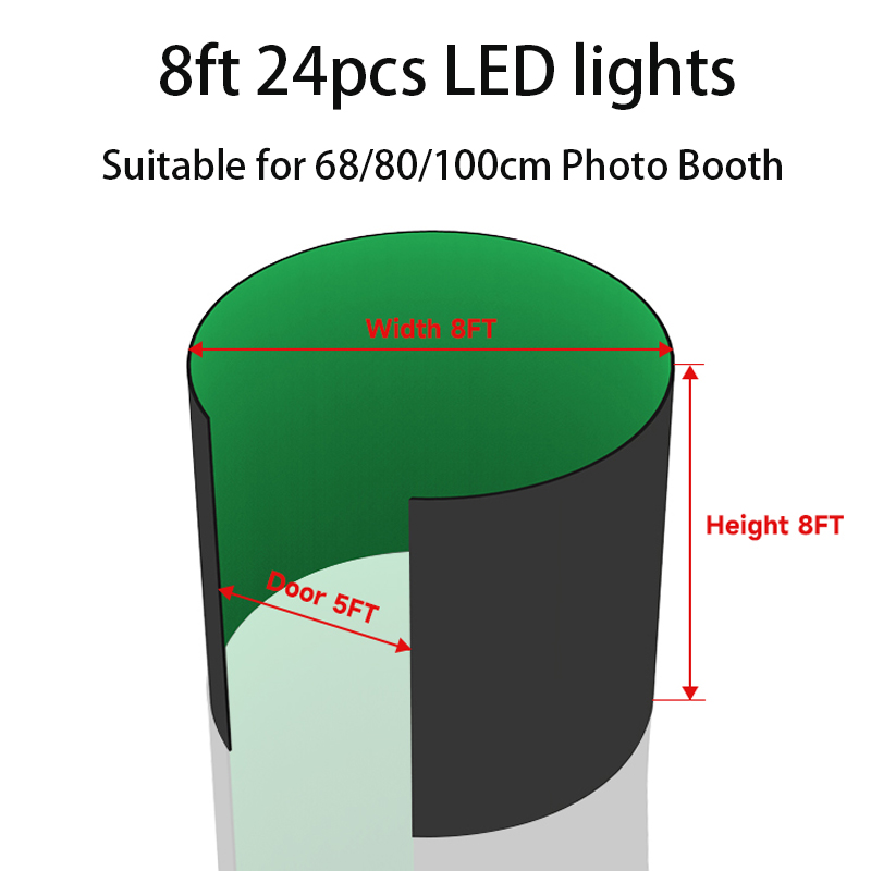 360-Grad-Fotobox-Gehäuse mit k – Photography Lighting And Backdrop Kits Bewertung und Preis